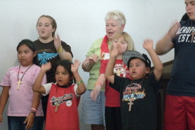 Children Singing for Parents