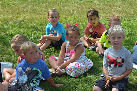 Children Listening to Game Instructions