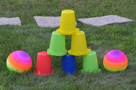 Colorful Buckets and Balls